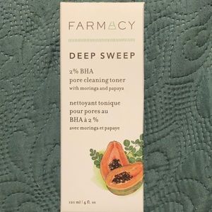 Brand new, unopened Farmacy Deep Sweep 2% BHA  pore cleaning toner.